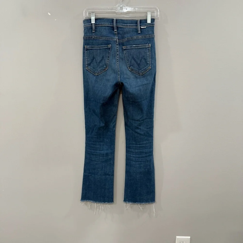 Mother Jeans The Hustler Ankle Fray in Big Sky